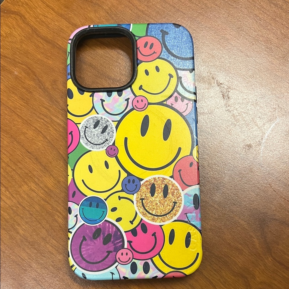 Vibrant Smiley Face Phone Case